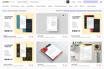 20 Best Free Microsoft Word Corporate Letterhead Templates